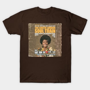 POSTER TOUR - SOUL TRAIN THE SOUTH LONDON 27 T-Shirt